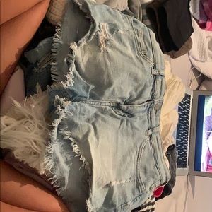 Jean shorts